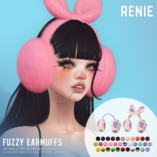 RENIE : FUZZY EARMUFFS