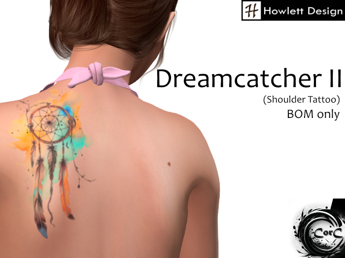 [HDesign] Dreamcatcher II (Shoulder Tattoo)