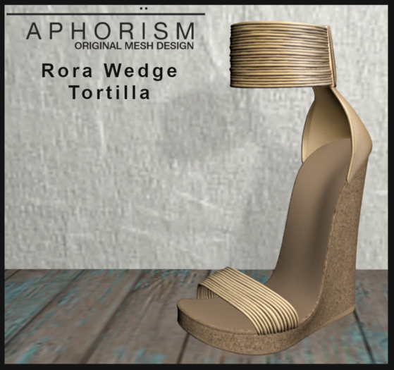 !APHORISM! Rora Wedge Shoe - Tortilla V2