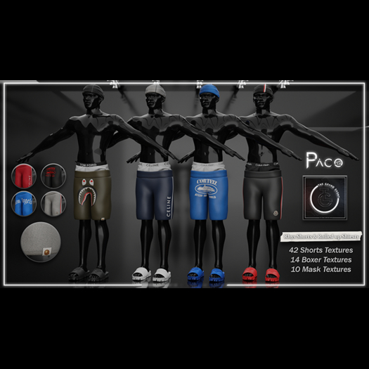 #PACO22 Rhys Shorts FATPACK