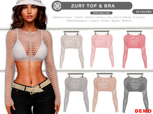 Addams - Zury - Crochet Holes Top #DEMO