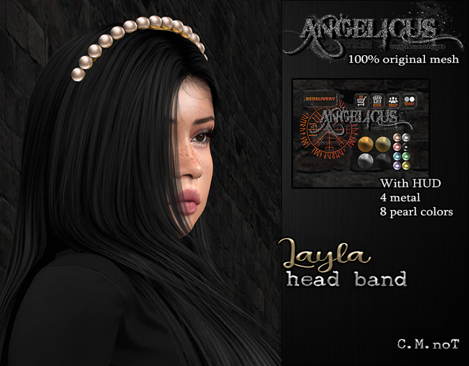 :ANGELICUS: -Layla- head band  