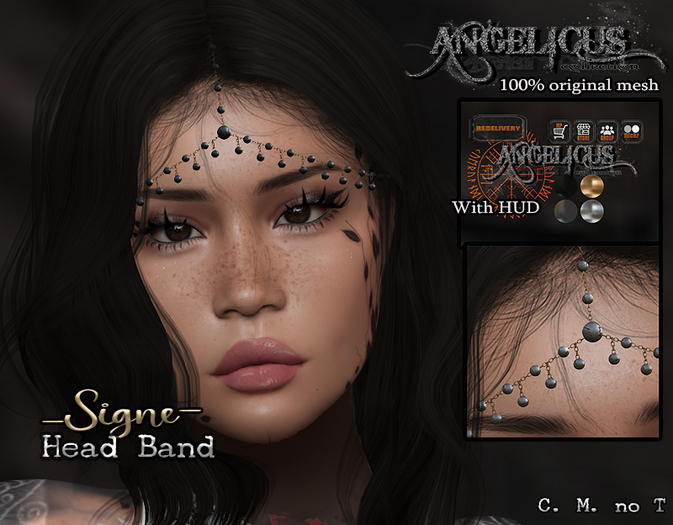 :ANGELICUS: -Signe- head band