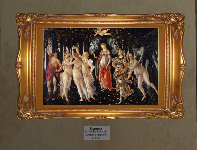 Botticelli ~ Primavera ~ PoFA