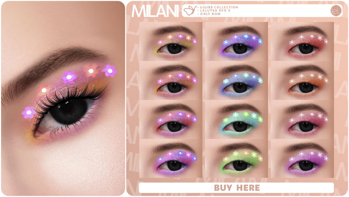 MILANI Cosmetics "Lilies" Collection (FATPACK)