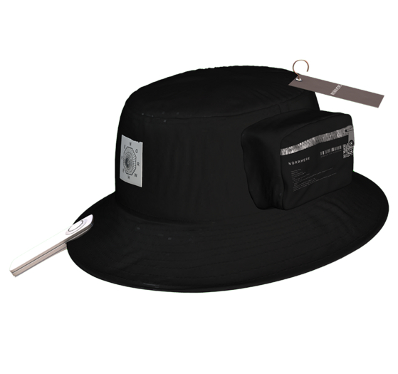 NORWHERE - Boston Bucket Hat (Black)