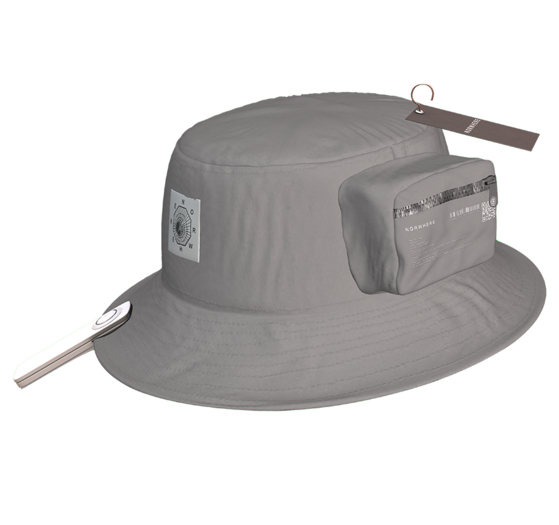 NORWHERE - Boston Bucket Hat (Grey)