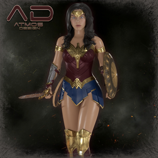 23 [AD] - The Wonder Set - KNEE PADS - Gold - FREYA