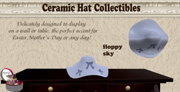 PDN: CERAMIC FLOPPY SKY  BOXED