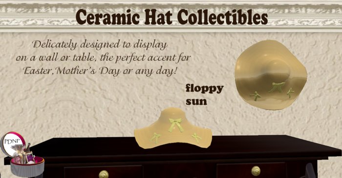 PDN: CERAMIC FLOPPY SUN BOXED