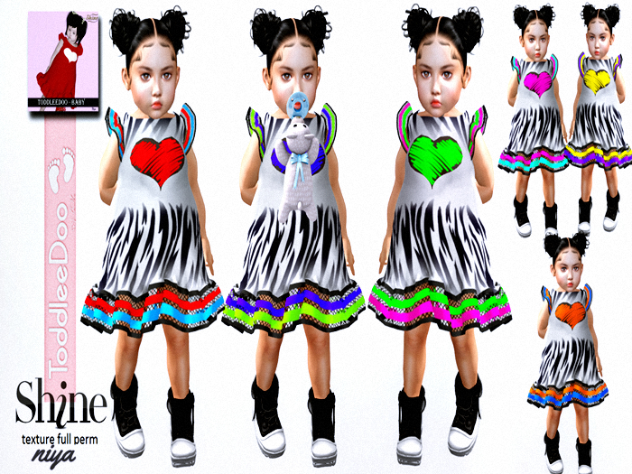 AJ  [SHINE FULL PERM] TD DRESS NIYA  _TEXTURE FULL PERM