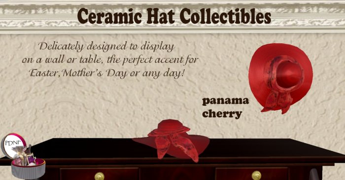 PDN: CERAMIC PANAMA CHERRY  BOXED