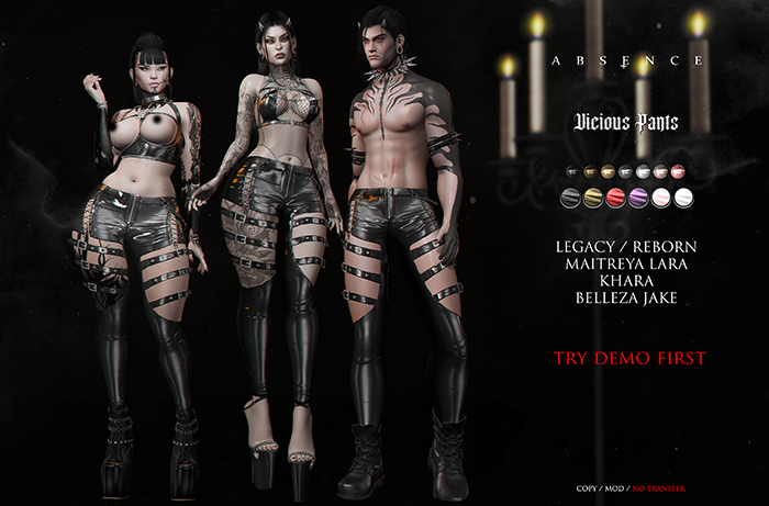 ABSENCE - Vicious Pants