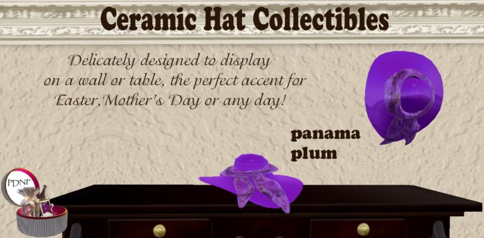 PDN: CERAMIC PANAMA PLUM  BOXED
