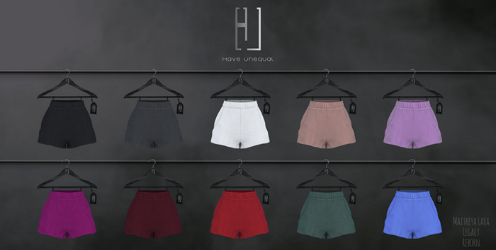 [HU] Flora Shorts_FAT PACK !! WEAR TO UNPACK!!