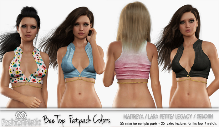 Top Bee Top - Maitreya Top Petite Top Reborn Top Legacy Top Fatpack
