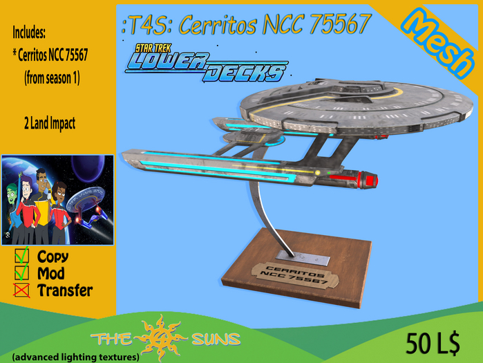 :T4S: Cerritos NCC 75567