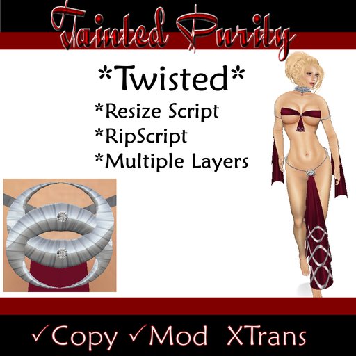 Silks-Tainted Purity Twisted Ramberry