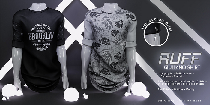 RUFF - Giuliano Shirt [Fatpack]