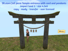 SR.store full perm Temple entrance with cord and pendants