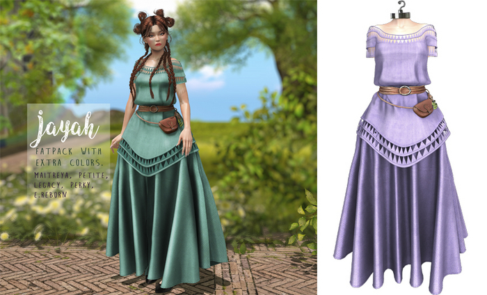 UNA. Jayah Dress Violet