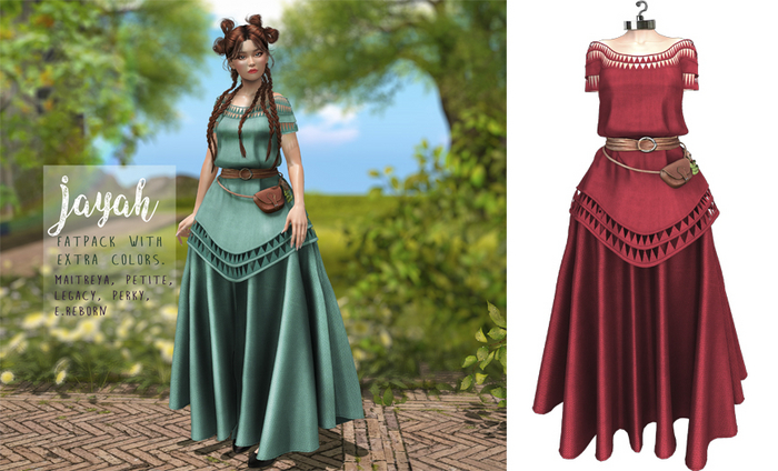 UNA. Jayah Dress Red