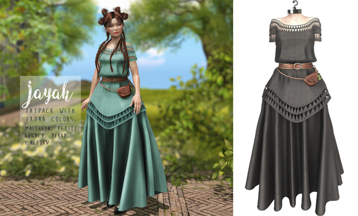 UNA. Jayah Dress Dark