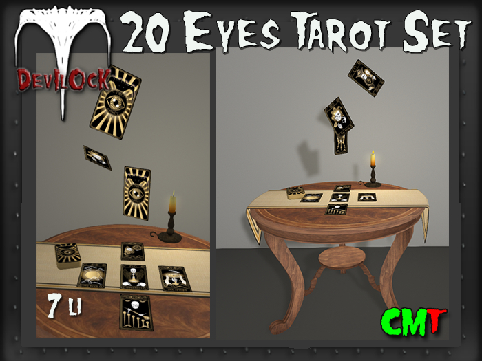 DEVILOCK - 20 Eyes Tarot Set (ADD TO UNPACK)