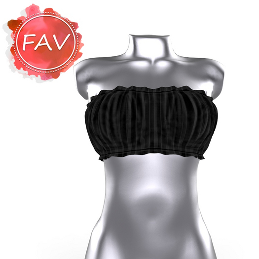 Black Ruffle Top Maitreya Legacy