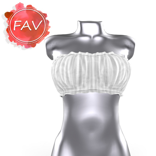 White Grey Ruffle Top Maitreya Legacy