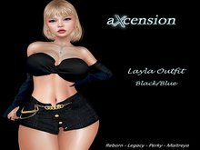aX: Layla Outfit Black FatPack