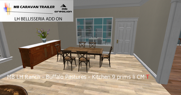 MB LH Ranch - Buffalo Pastures - Kitchen box