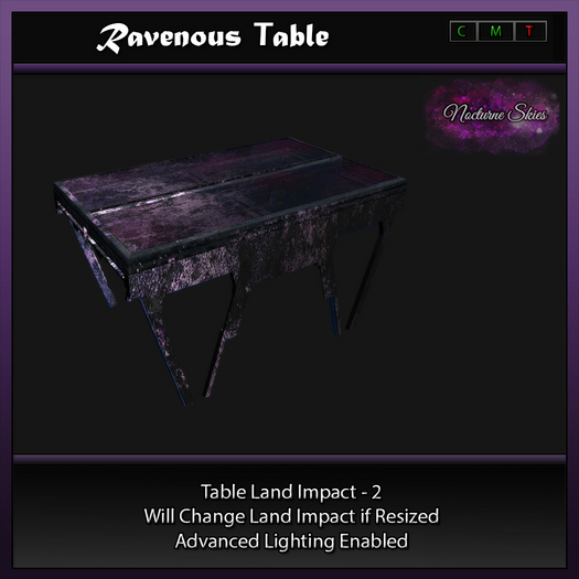 .:.Nocturne Skies.:. Ravenous Table