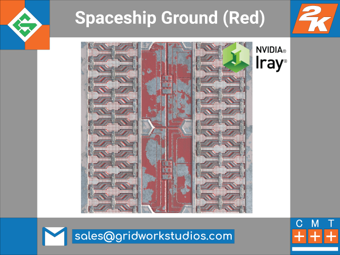 Spaceship Ground (Red)
