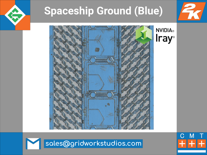 Spaceship Ground (Blue)