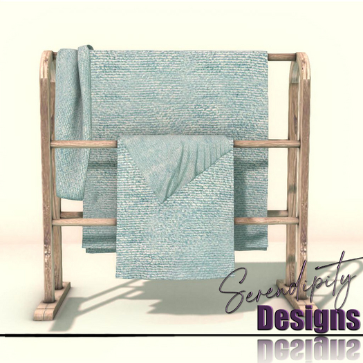 Serendipity Designs - Sag Harbor Bath Towel Rack 