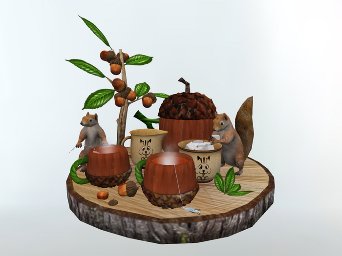 DFS Woodland Tea Set