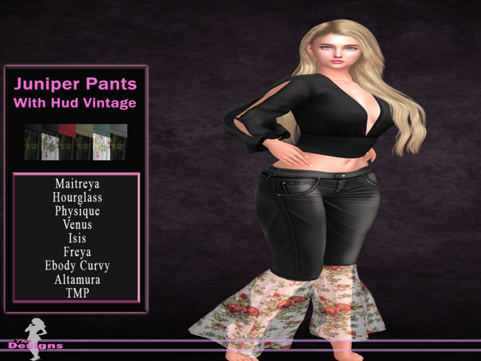 Juniper Pants With Hud Vintage