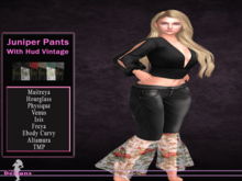Juniper Pants With Hud Vintage