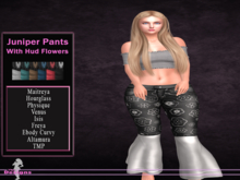 Juniper Pants With Hud Flowers