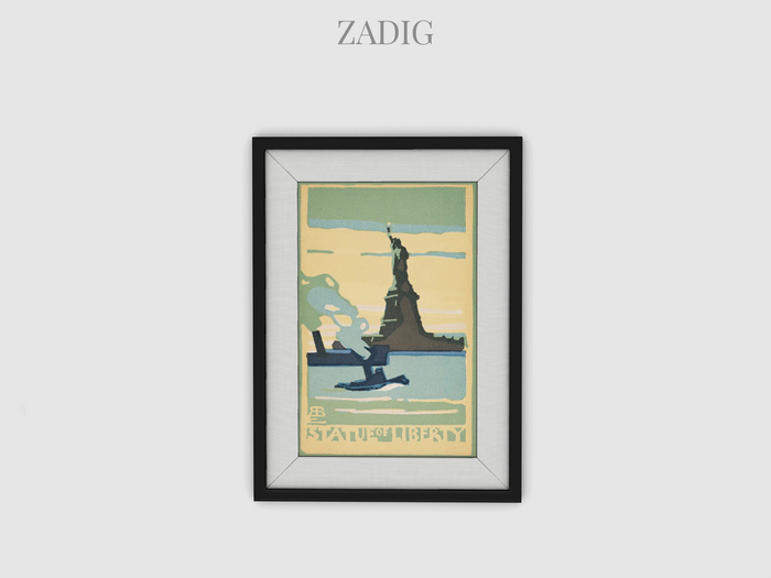 ZADIG. "Port" Wall Art (a)