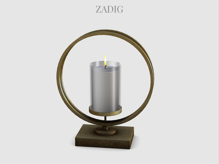 ZADIG. "Port" Candle Decor