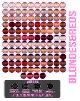 Second Life Marketplace - Sintiklia - Hair Nara - Blondes&Reds