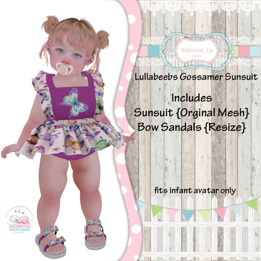 {WT} LB Gossamer Sunsuit {Wear Me}