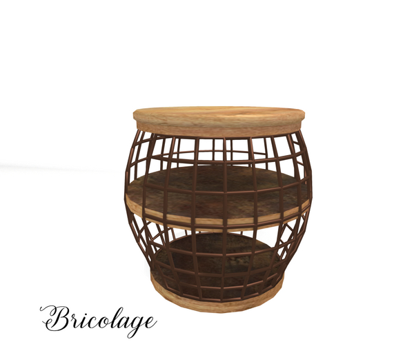 Bricolage Caged End Table