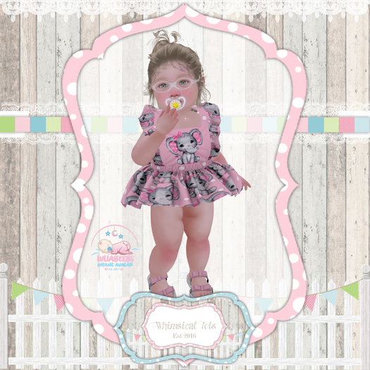 {WT} LB Ellie Sunsuit Pink {Wear Me}