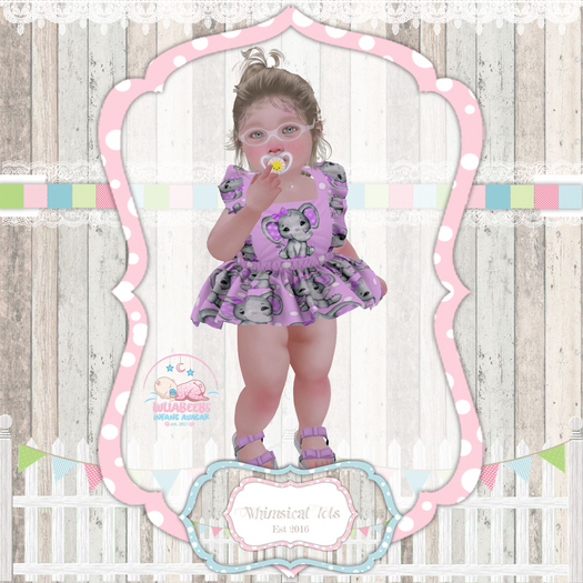 {WT} LB Ellie Sunsuit Purple {Wear Me}