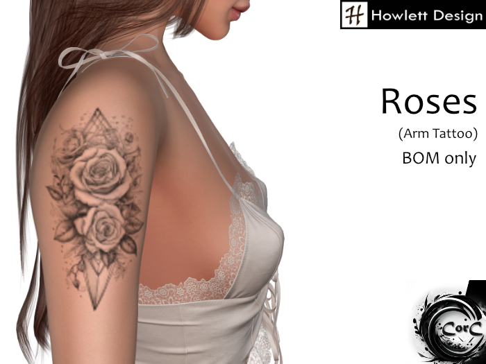 [HDesign] Roses (Arm Tattoo)