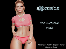 aX: Chloe Outfit Pink