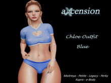 aX: Chloe Outfit Blue